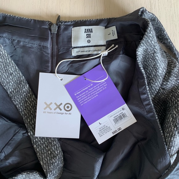 Anna Sui x Target Metallic Boucle Shift Mini Dress - Picture 5 of 5